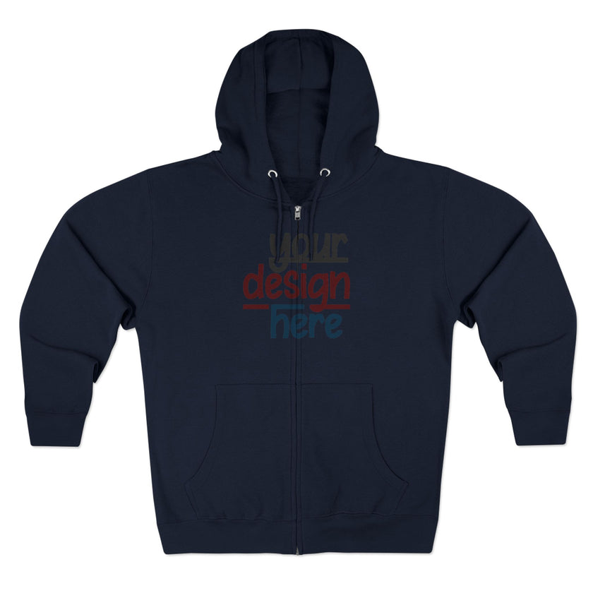 Customizable Lane Seven LS14003 Unisex Zip Hoodie