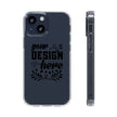 Customizable Clear Impact Resistant Phone Case With TPU Sides Wireless Ready