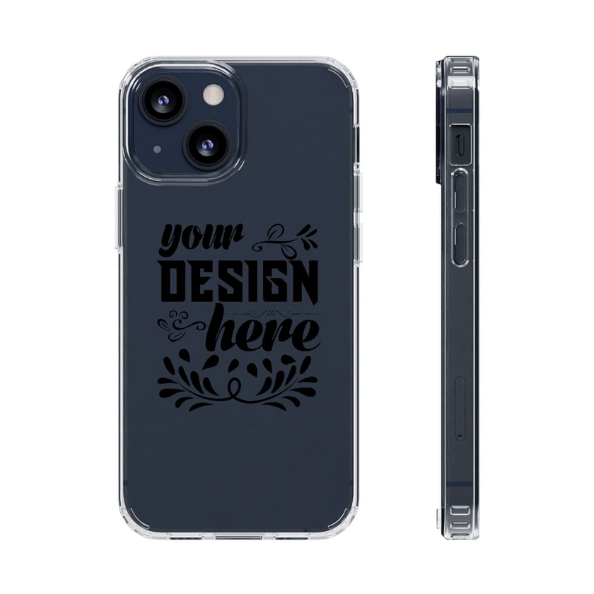 Customizable Clear Impact Resistant Phone Case With TPU Sides Wireless Ready