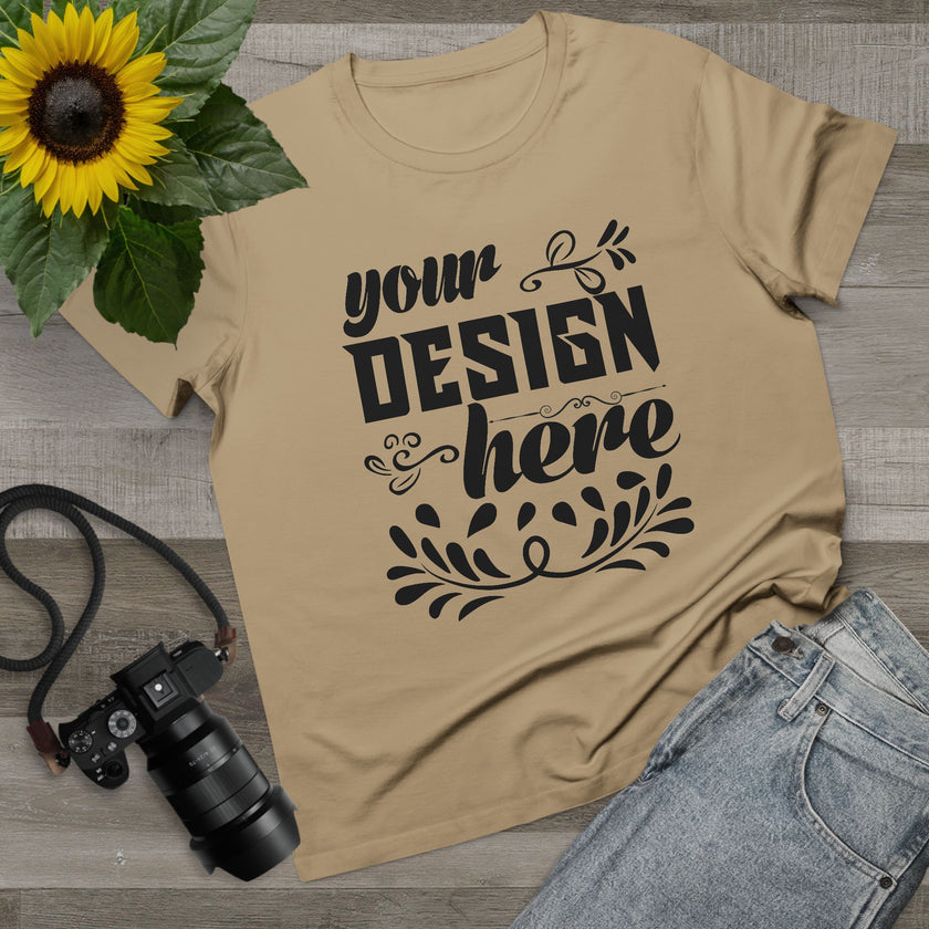 Customizable AS Colour 4001 Womens Maple Cotton T-Shirt