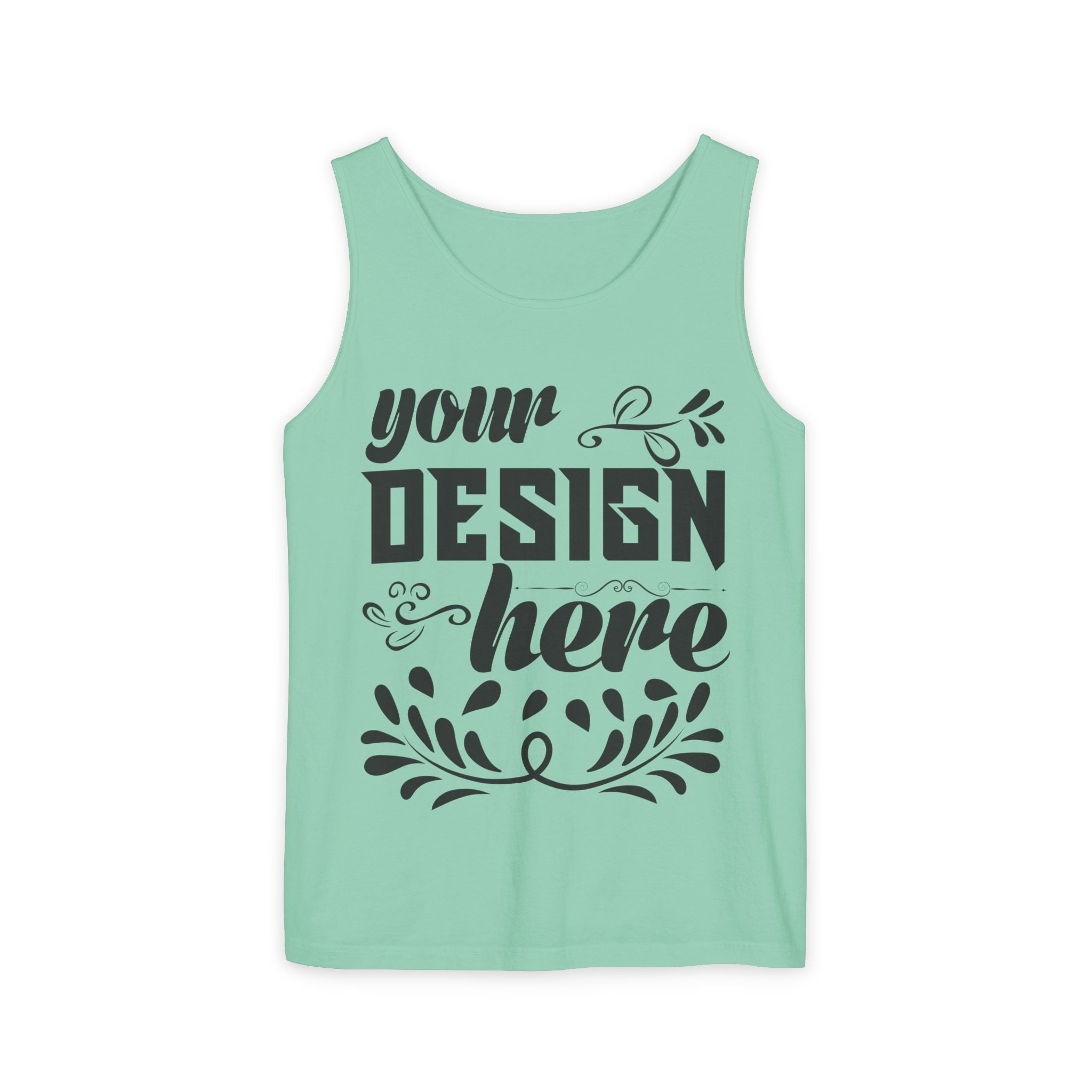 Customizable  Comfort Colors 9360  Unisex Garment Dyed Tank Top