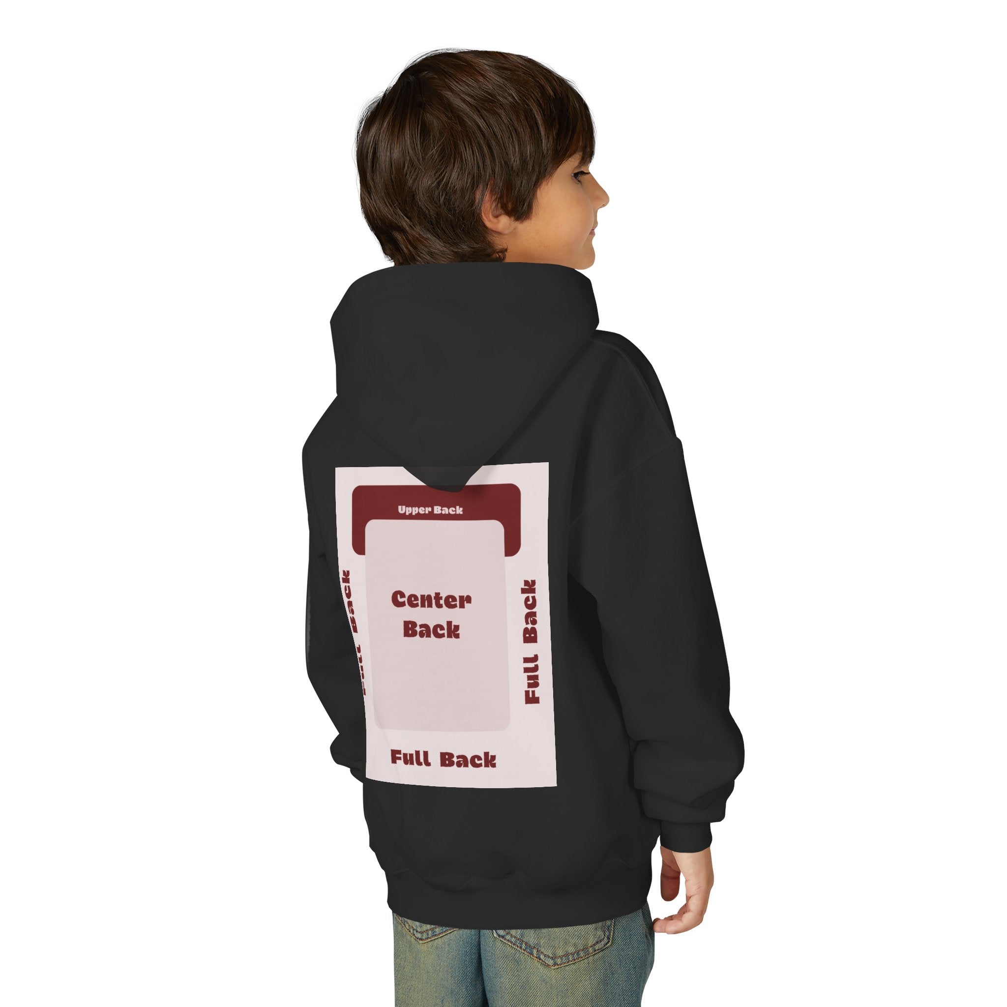 Customizable Gildan 18500B Youth Heavy Blend Hooded Sweatshirt