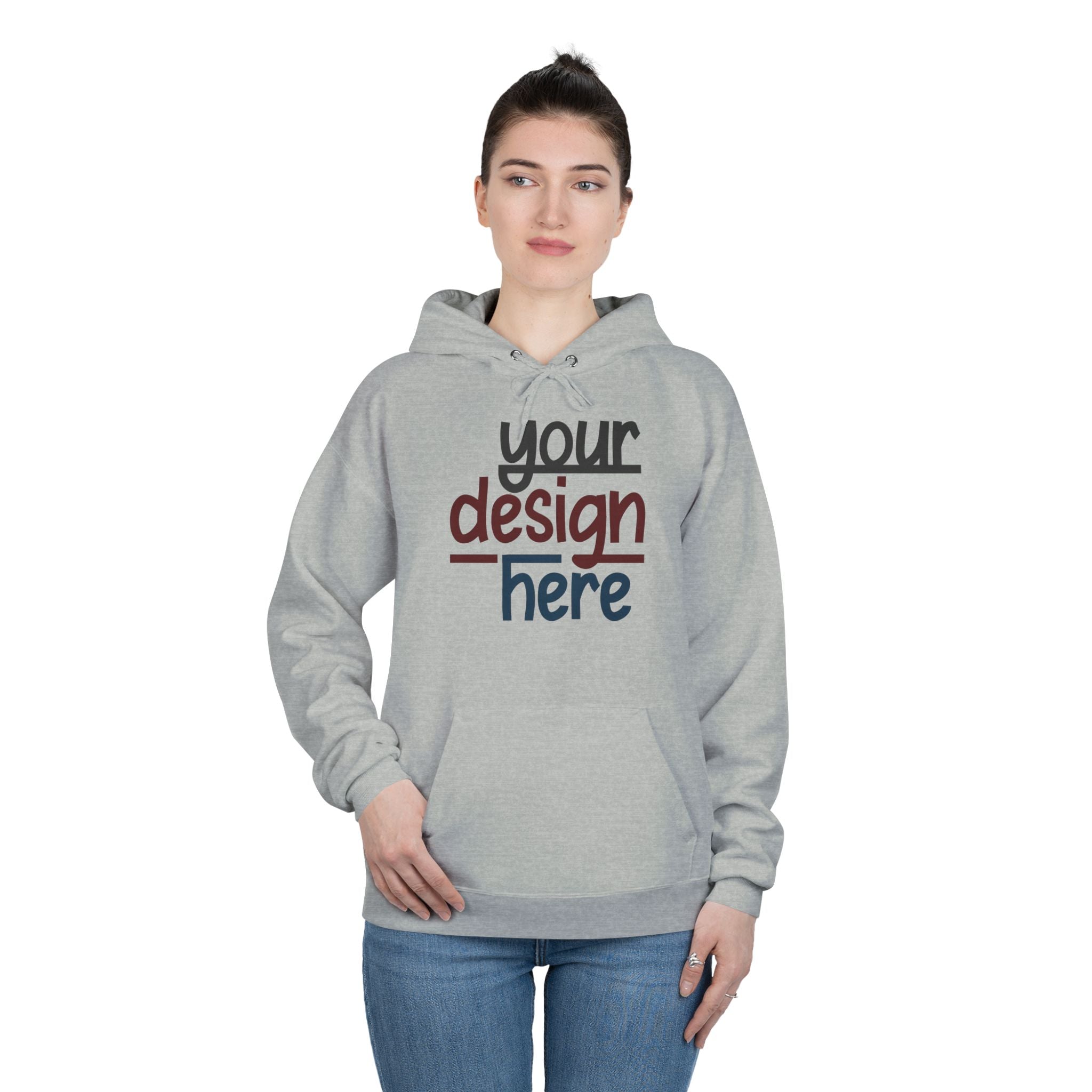 Customizable Hanes P170 EcoSmart Unisex Pullover Hoodie