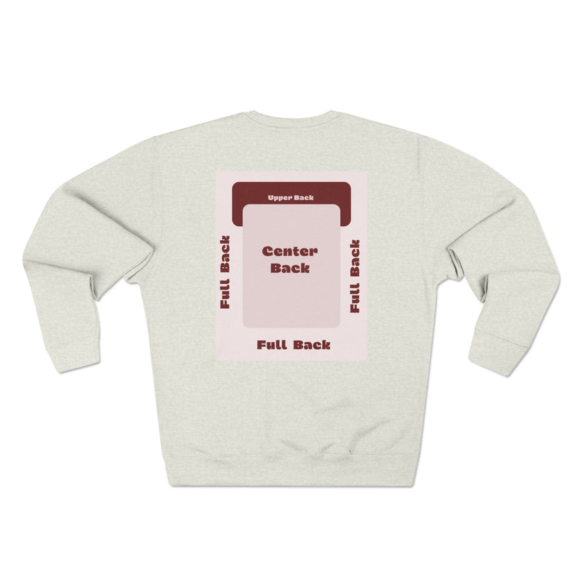 Customizable Lane Seven LS14004  Unisex Crewneck Sweatshirt DTG Design