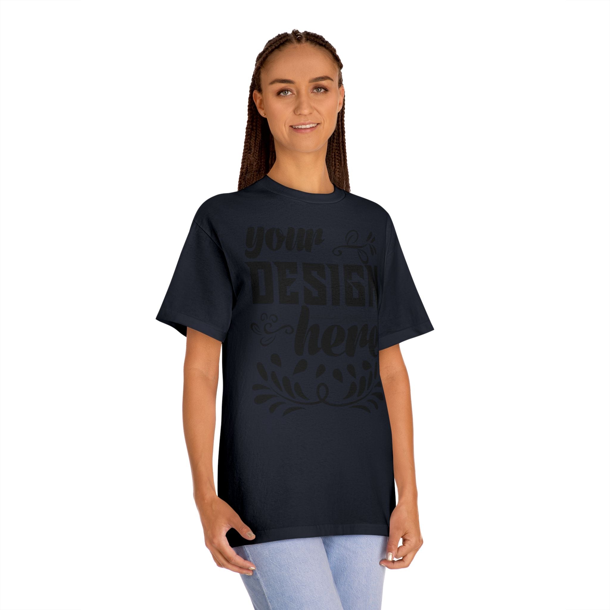 Customizable American Apparel 1301 Unisex Classic Cotton T-Shirt