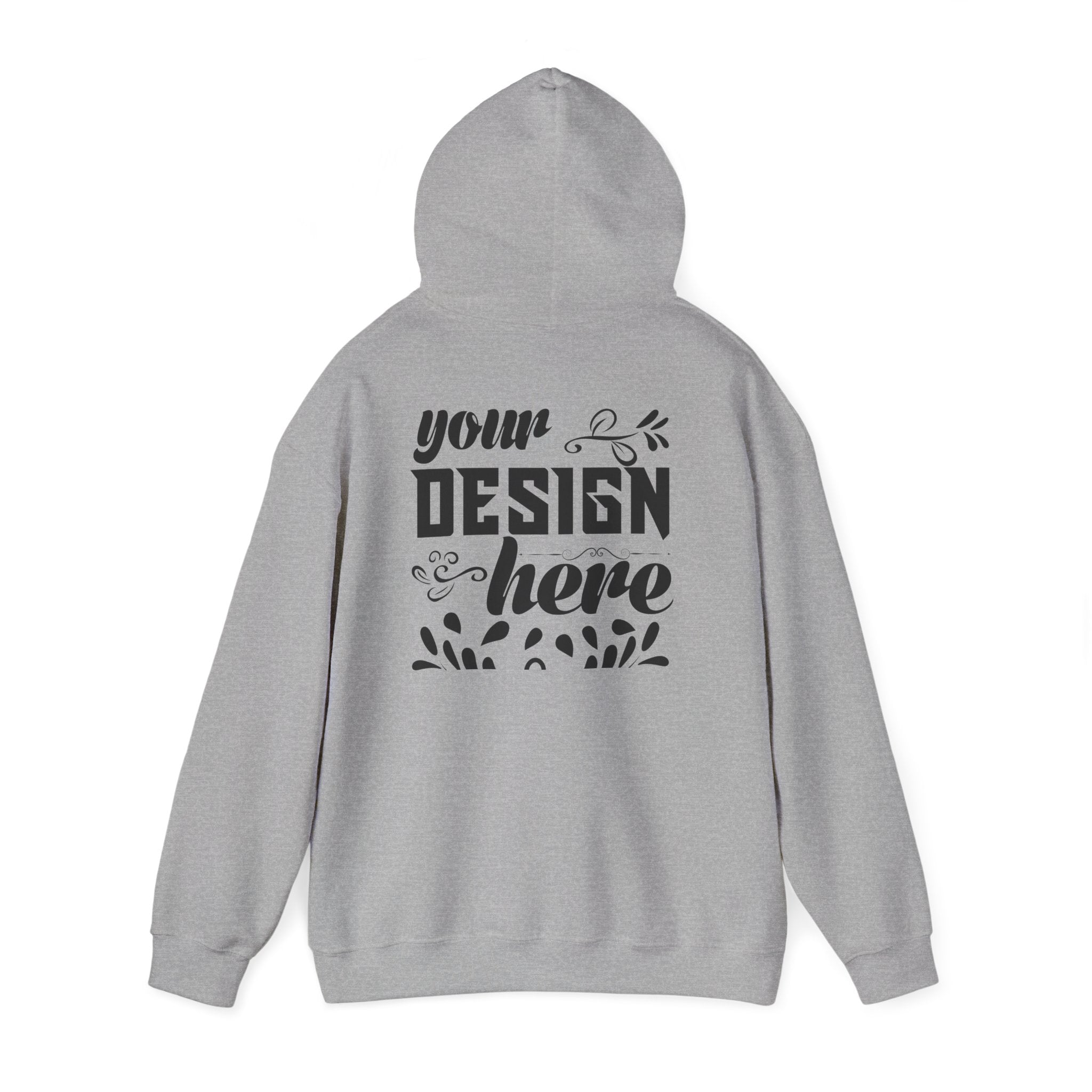 Customizable Gildan 18500 Unisex Heavy Blend Hooded Sweatshirt