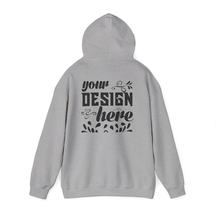 Customizable Gildan 18500 Unisex Heavy Blend Hooded Sweatshirt