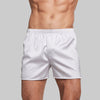 Nameria Ice Silk Boxer Briefs Mid Waist Seamless Solid Color