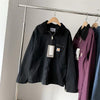 Nameria Mens Retro Workwear Zip Front Jacket