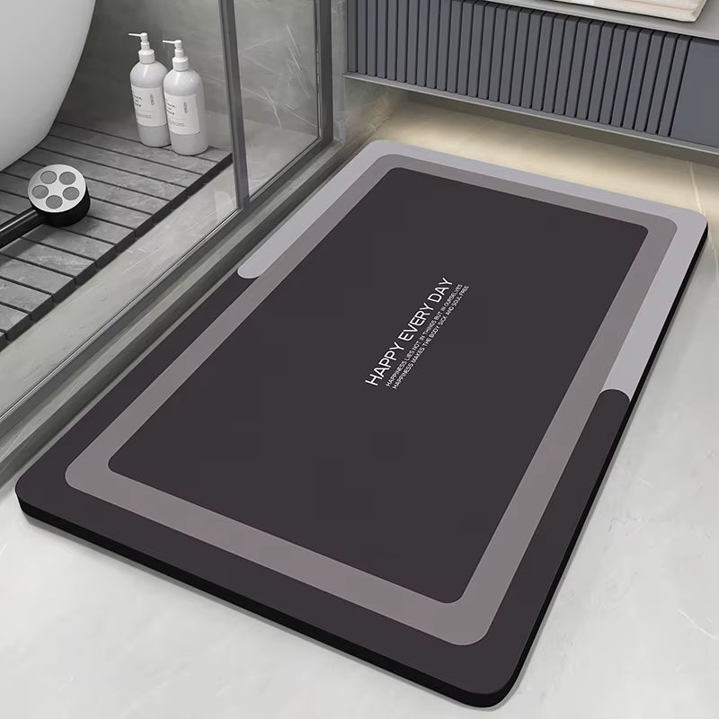 Nameria Quick Dry Diatom Bath Mat – Non Slip Absorbent Floor Mat