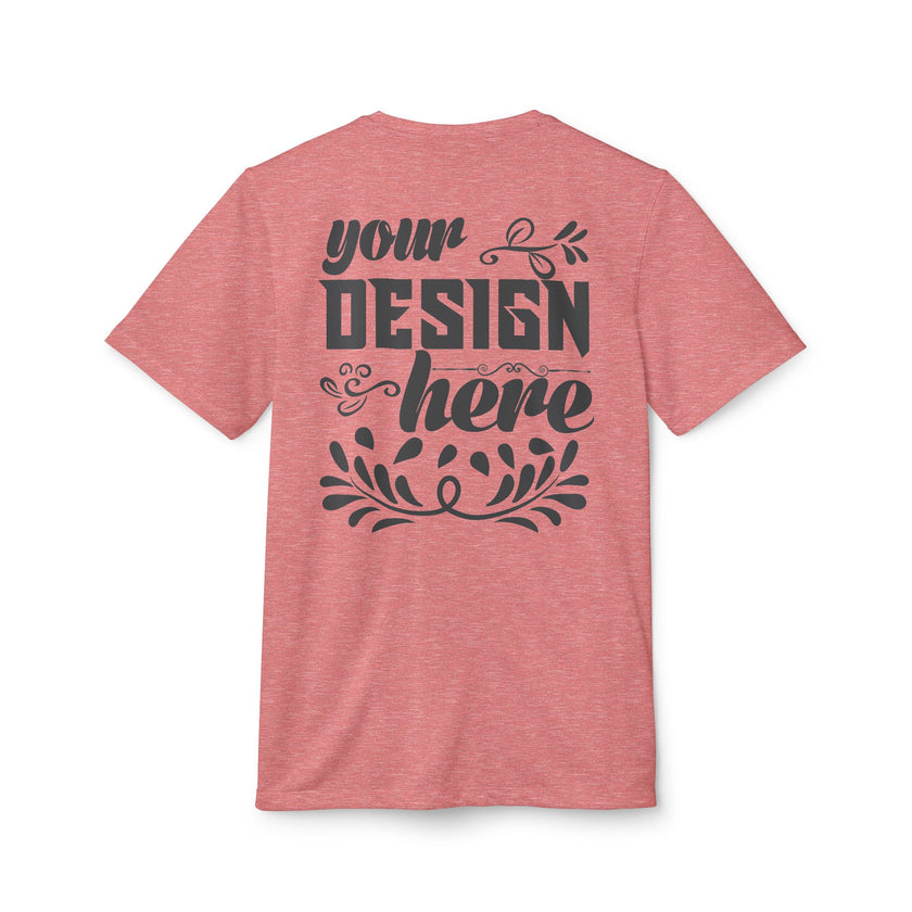 Customizable Adidas A376 Unisex Sport T-Shirt Regular Fit Performance