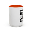 Customizable Glossy Ceramic Accent Mug 11oz and 15oz