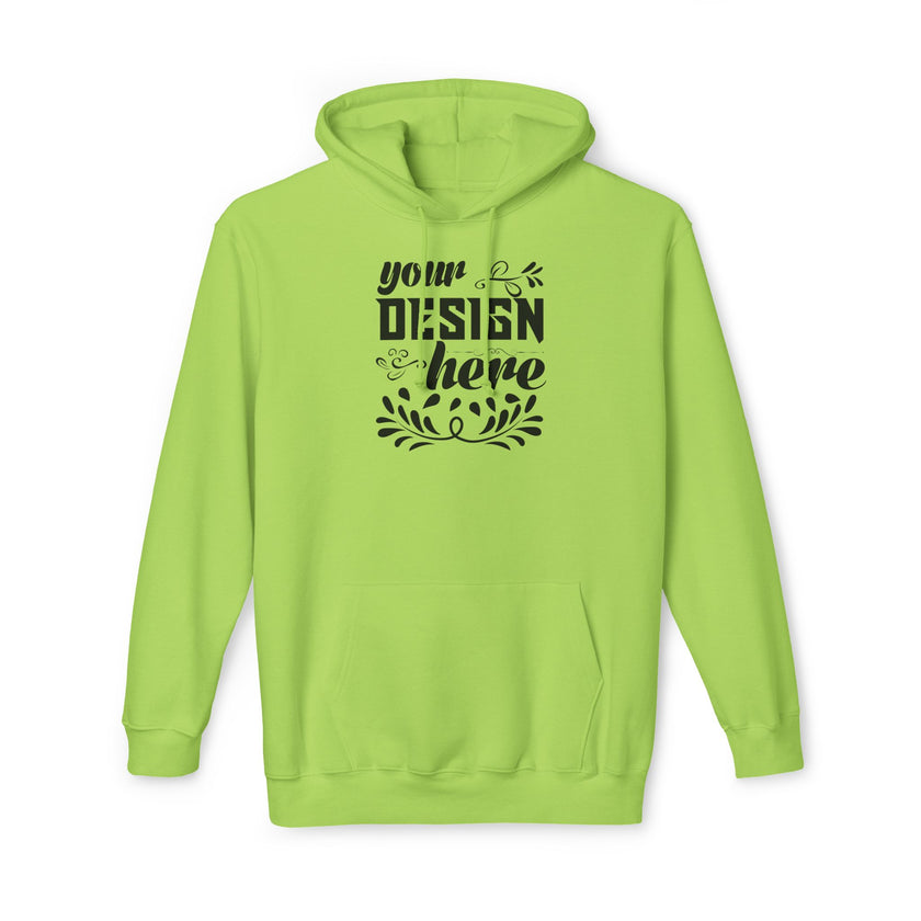 Customizable Bayside 960 Unisex Heavyweight Hooded Sweatshirt Made in US