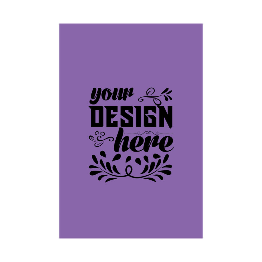 Customizable Matte Vertical Poster Print on Museum Grade Archival Paper