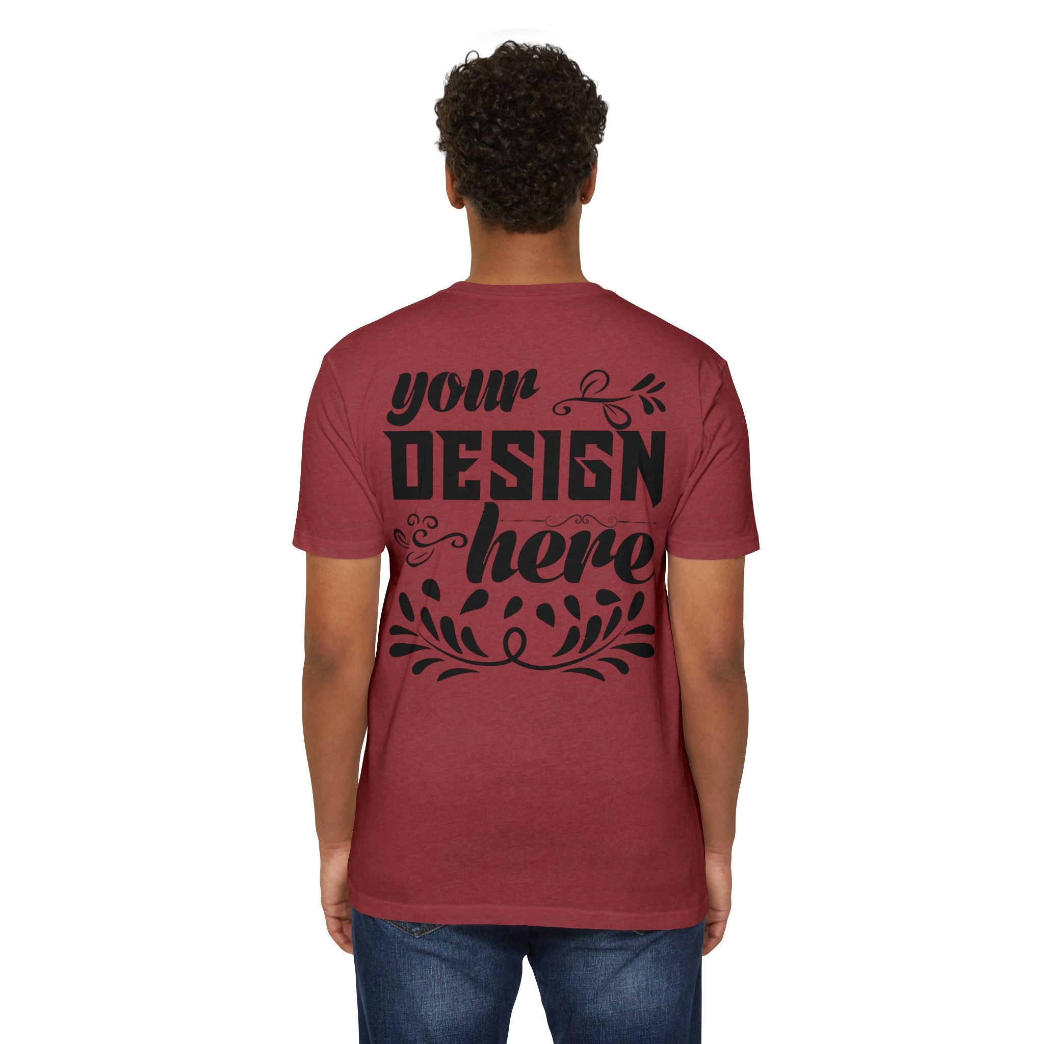 Customizable Next Level 6210 Unisex CVC Jersey T-Shirt