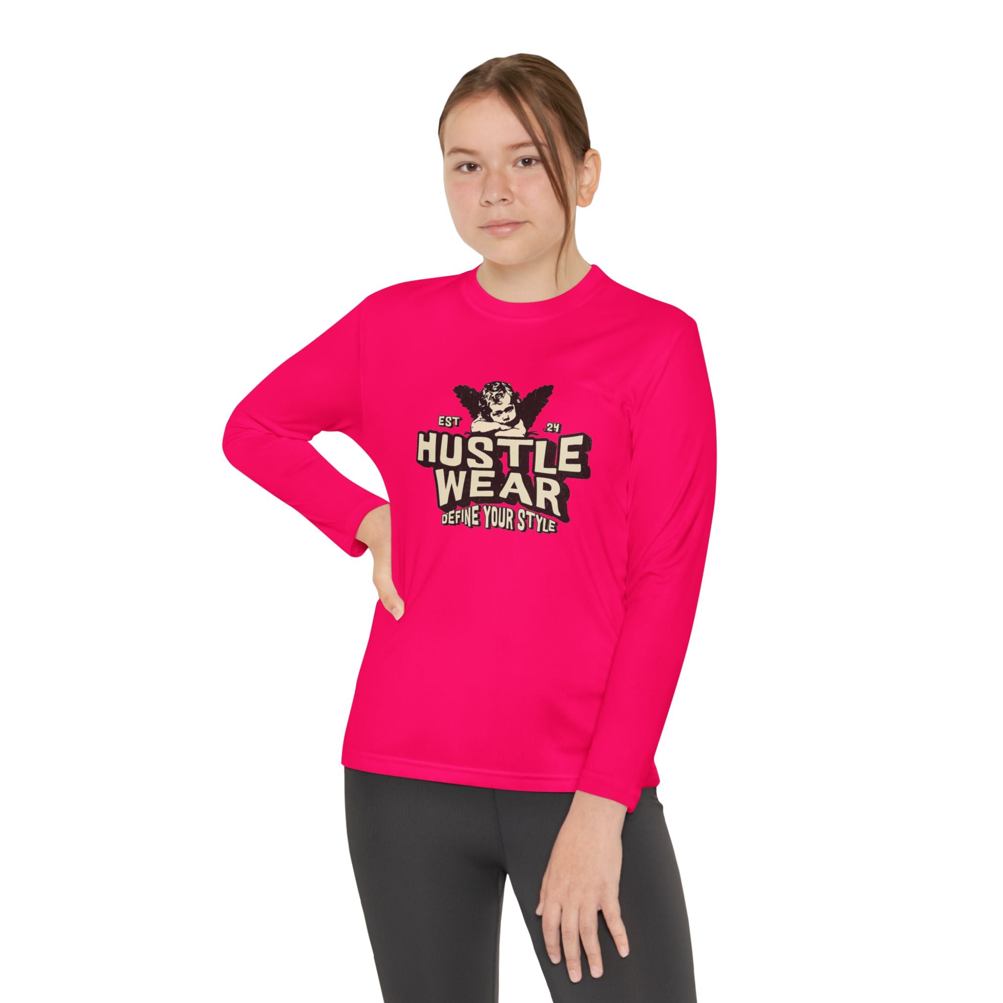 Sport-Tek YST350LS Unisex Youth Long Sleeve Tee | 