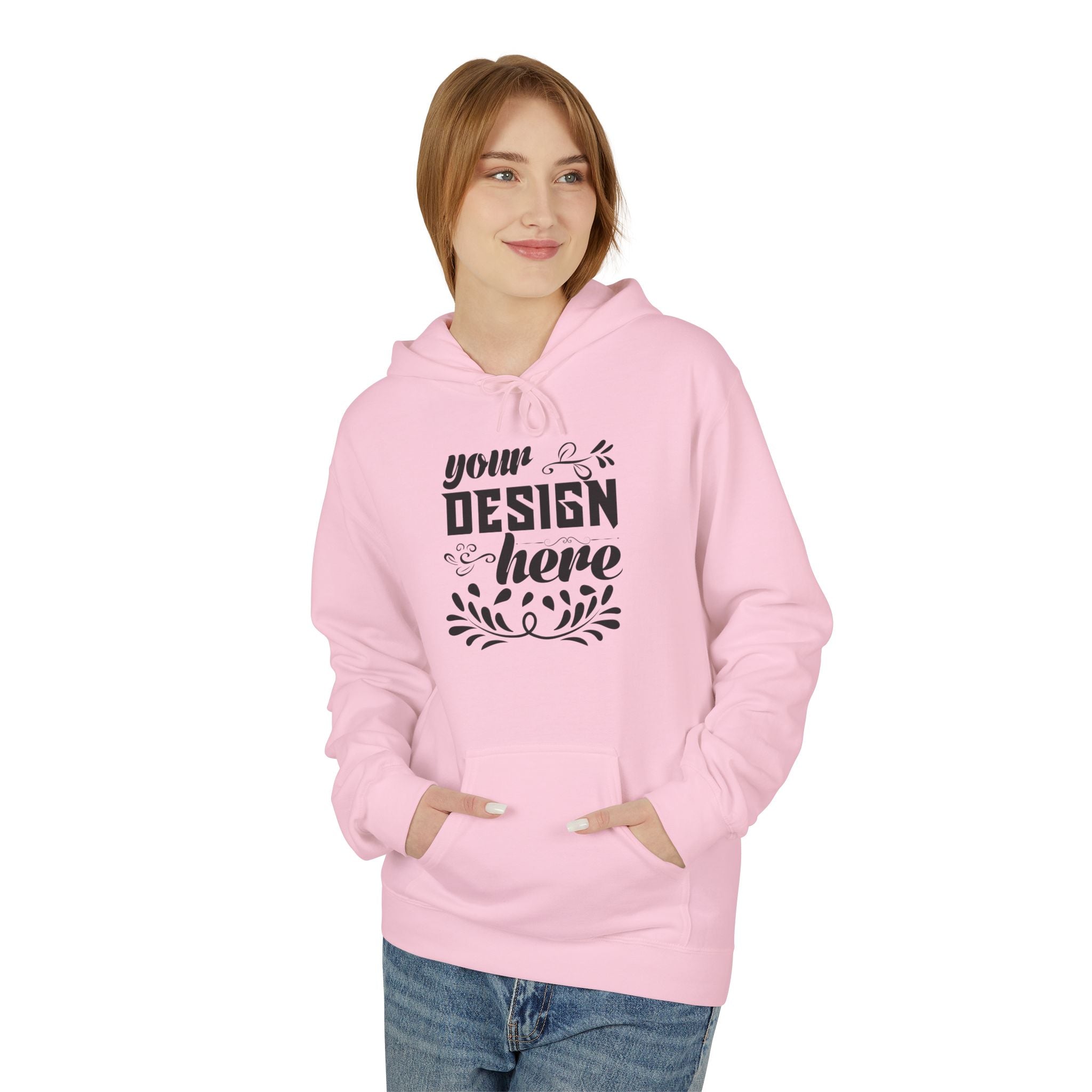 Customizable Gildan SF500 Unisex Midweight Softstyle Fleece Hoodie