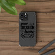 Customizable Clear Phone Case Slim Lightweight Scratch Resistant Protection
