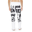 Customizable Mens Pajama Pants All Over Print Light Brushed Polyester