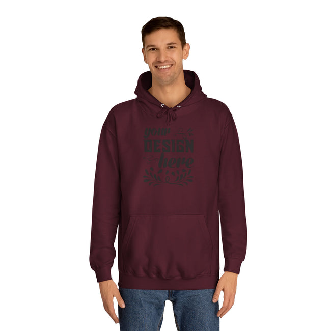 Customizable AWDis JH001 Unisex College Hoodie