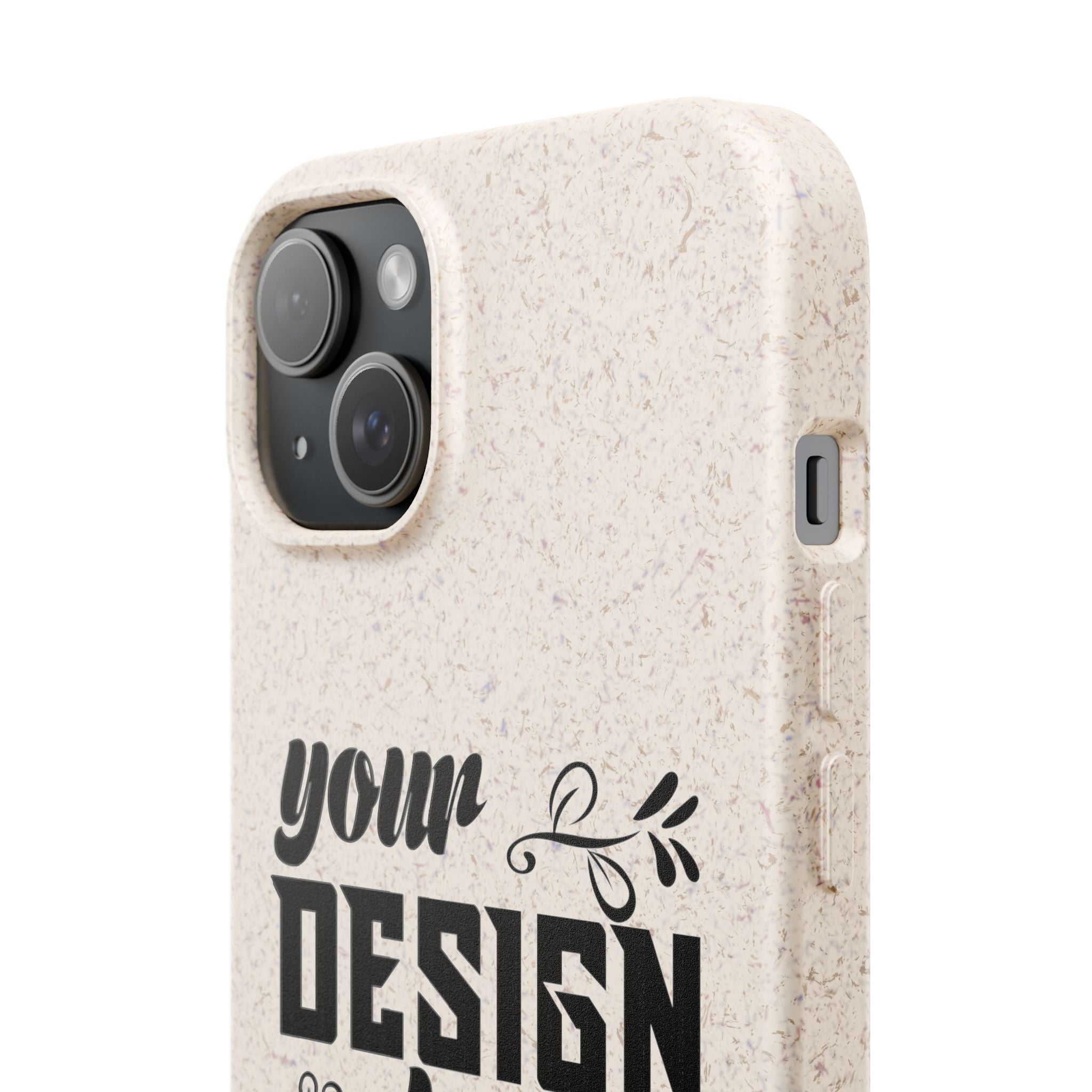 Customizable Biodegradable Phone Case Matte Finish Wireless Charging