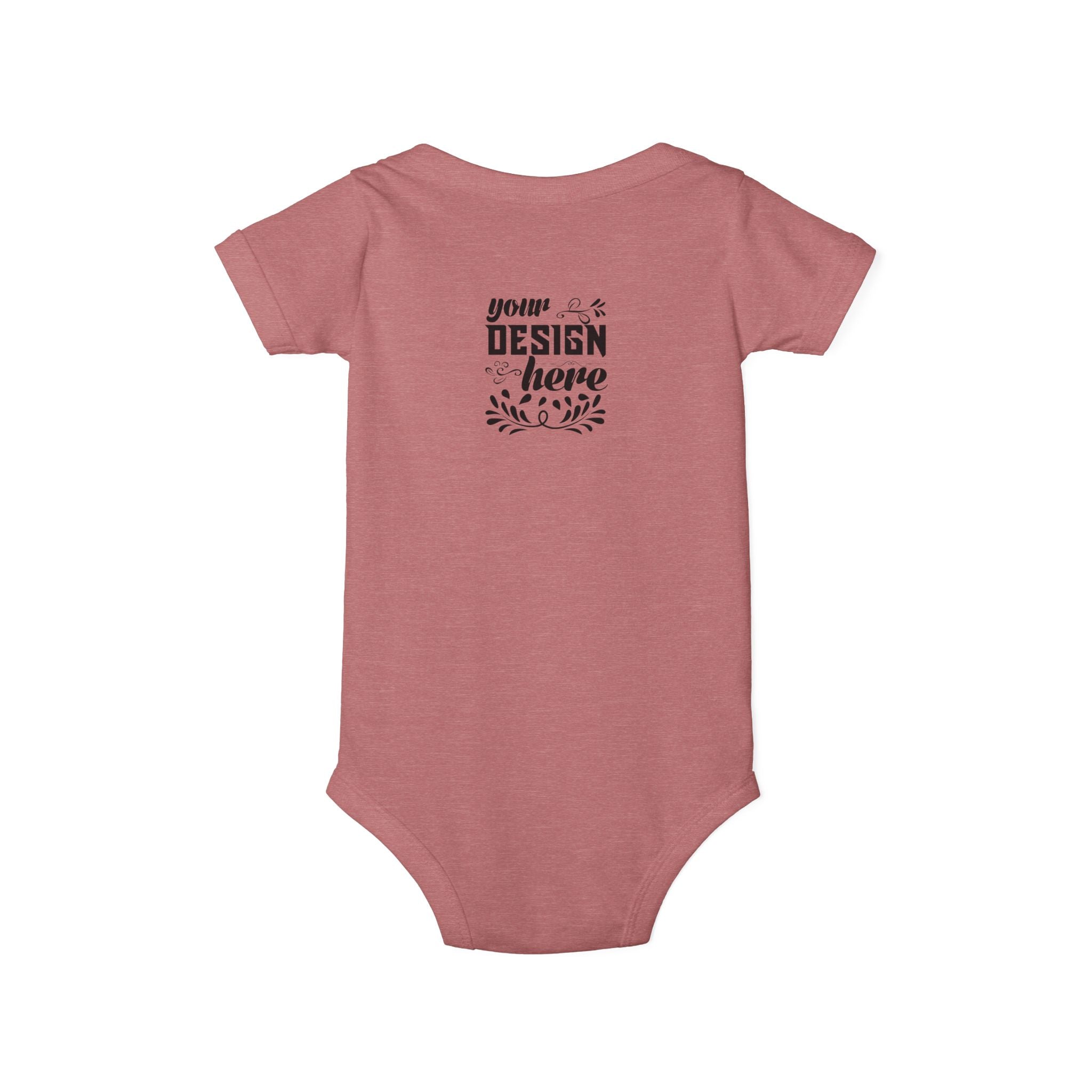 Customizable Bella+Canvas 100B Infant Jersey One Piece Bodysuit