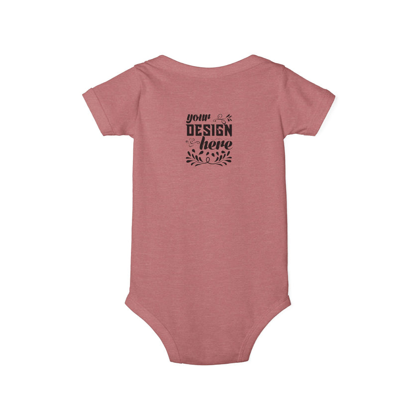 Customizable Bella+Canvas 100B Infant Jersey One Piece Bodysuit