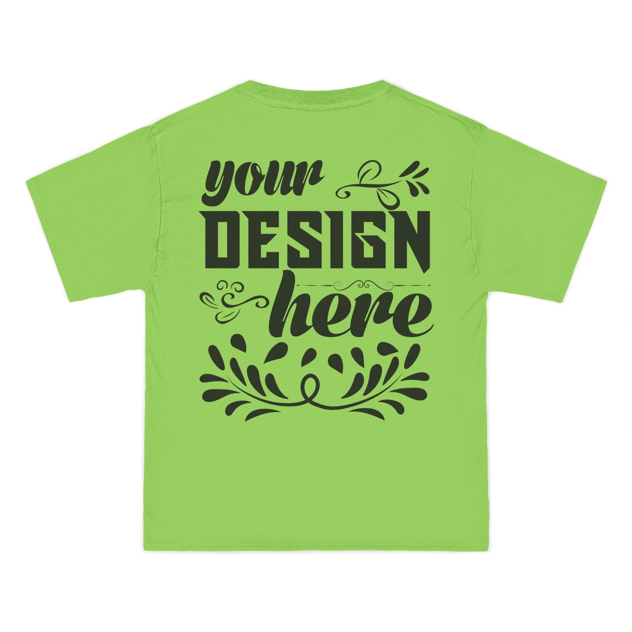 Customizable Hanes 5180 Beefy T Short Sleeve Cotton T-Shirt