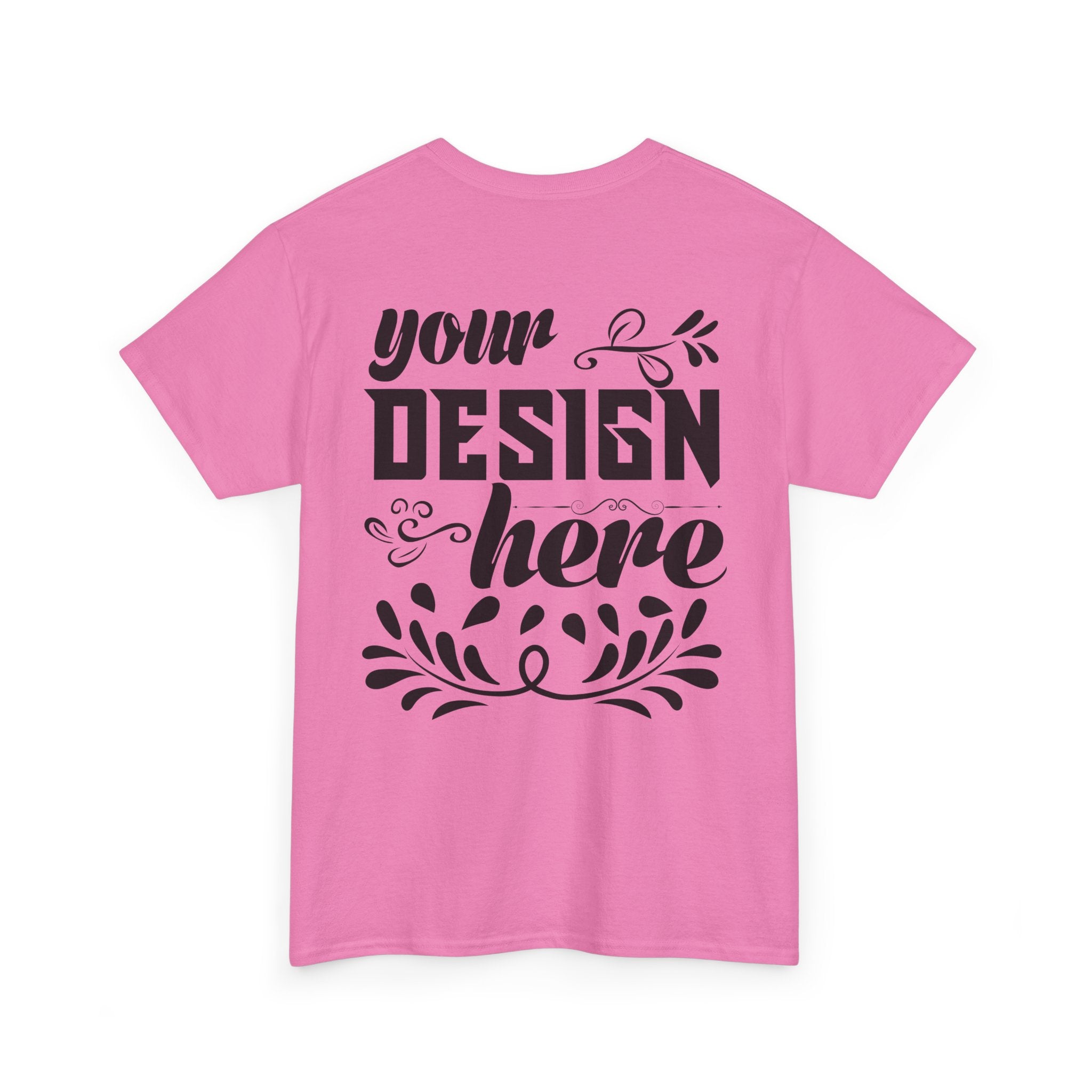 Customizable Gildan 5000 Unisex Heavy Cotton T-Shirt Classic Fit