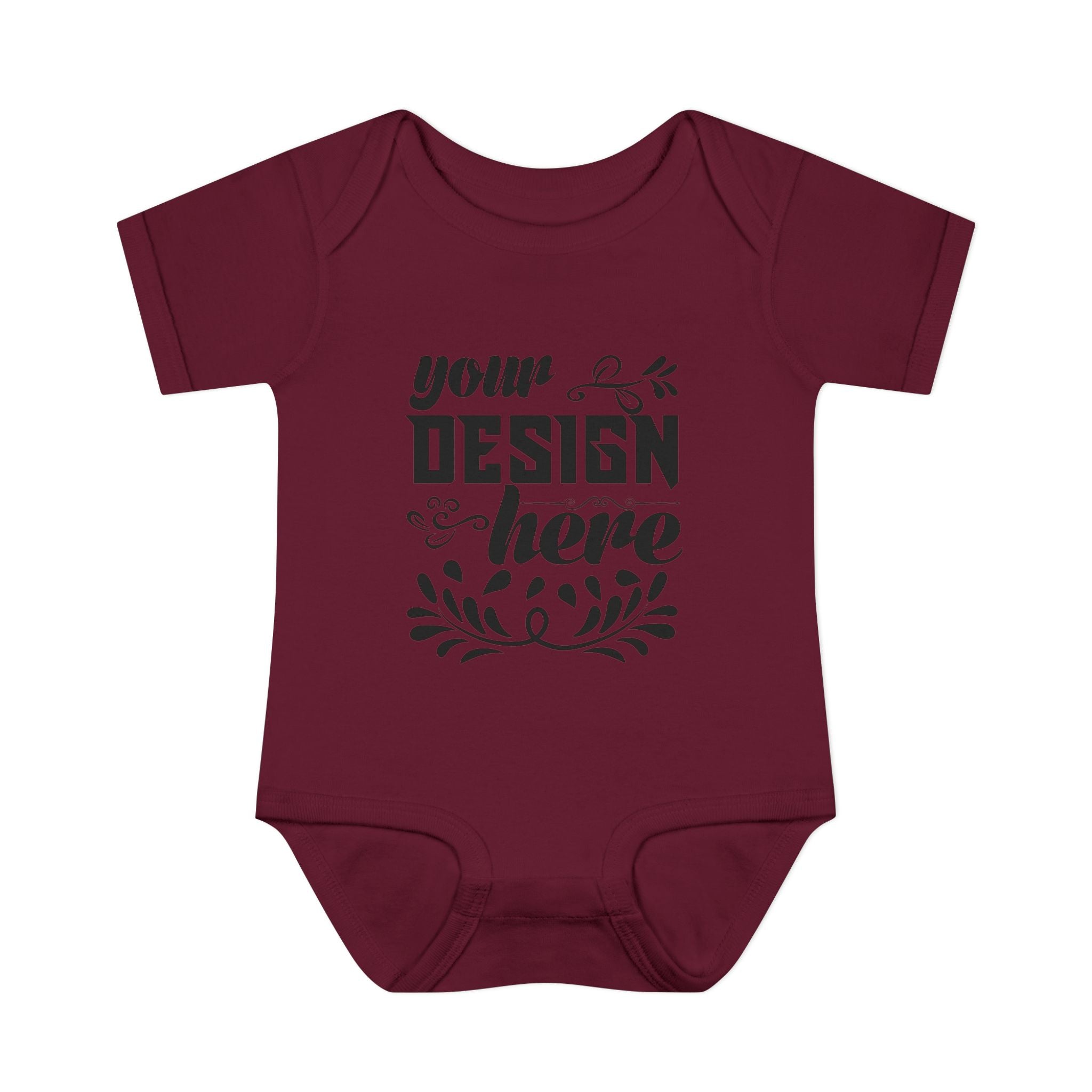 Customizable Infant Baby Rib Bodysuit Rabbit Skins 4400 Unisex