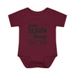 Customizable Infant Baby Rib Bodysuit Rabbit Skins 4400 Unisex