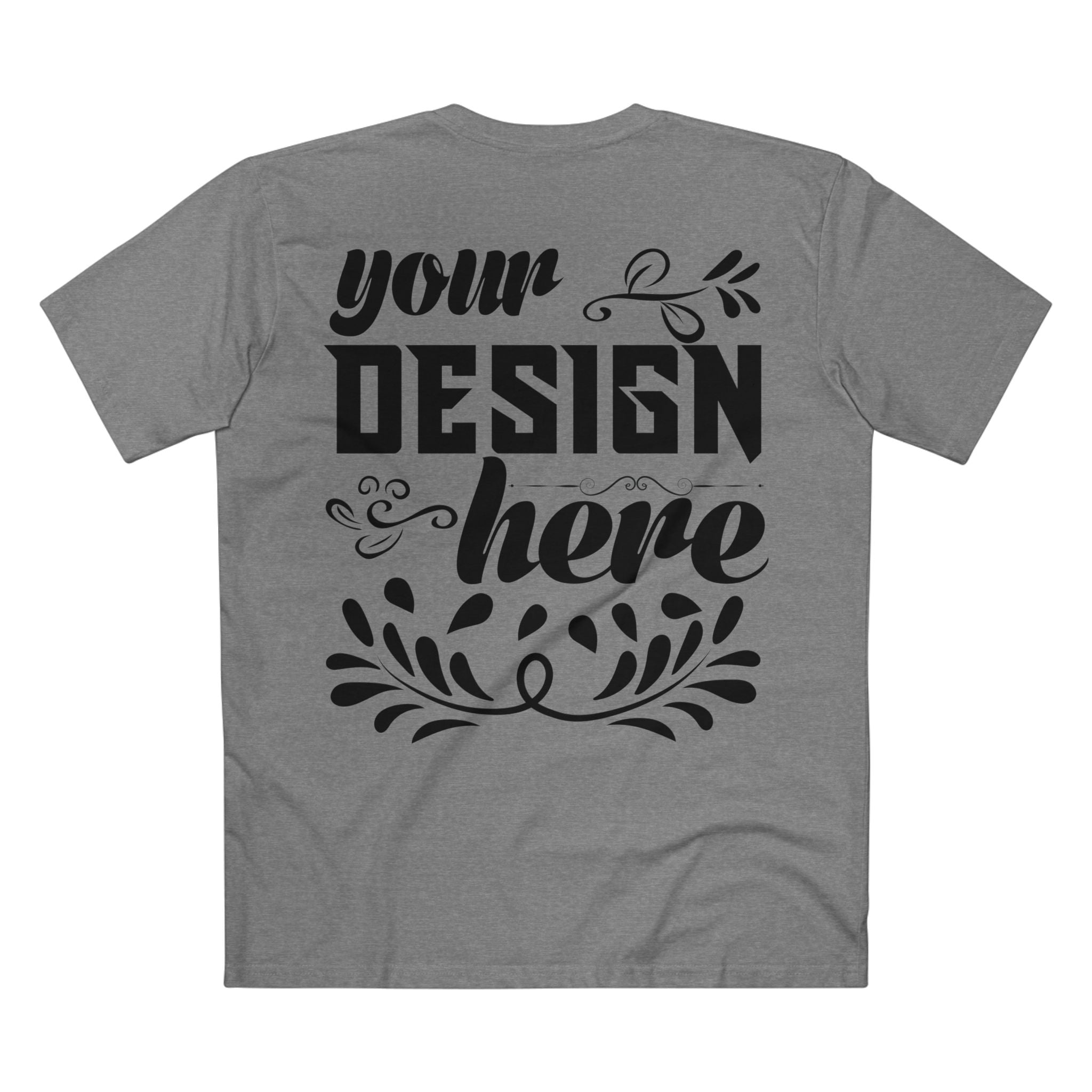 Customizable AS Colour 5001 Adult Unisex Staple Crew Neck Short Sleeve T-Shirt