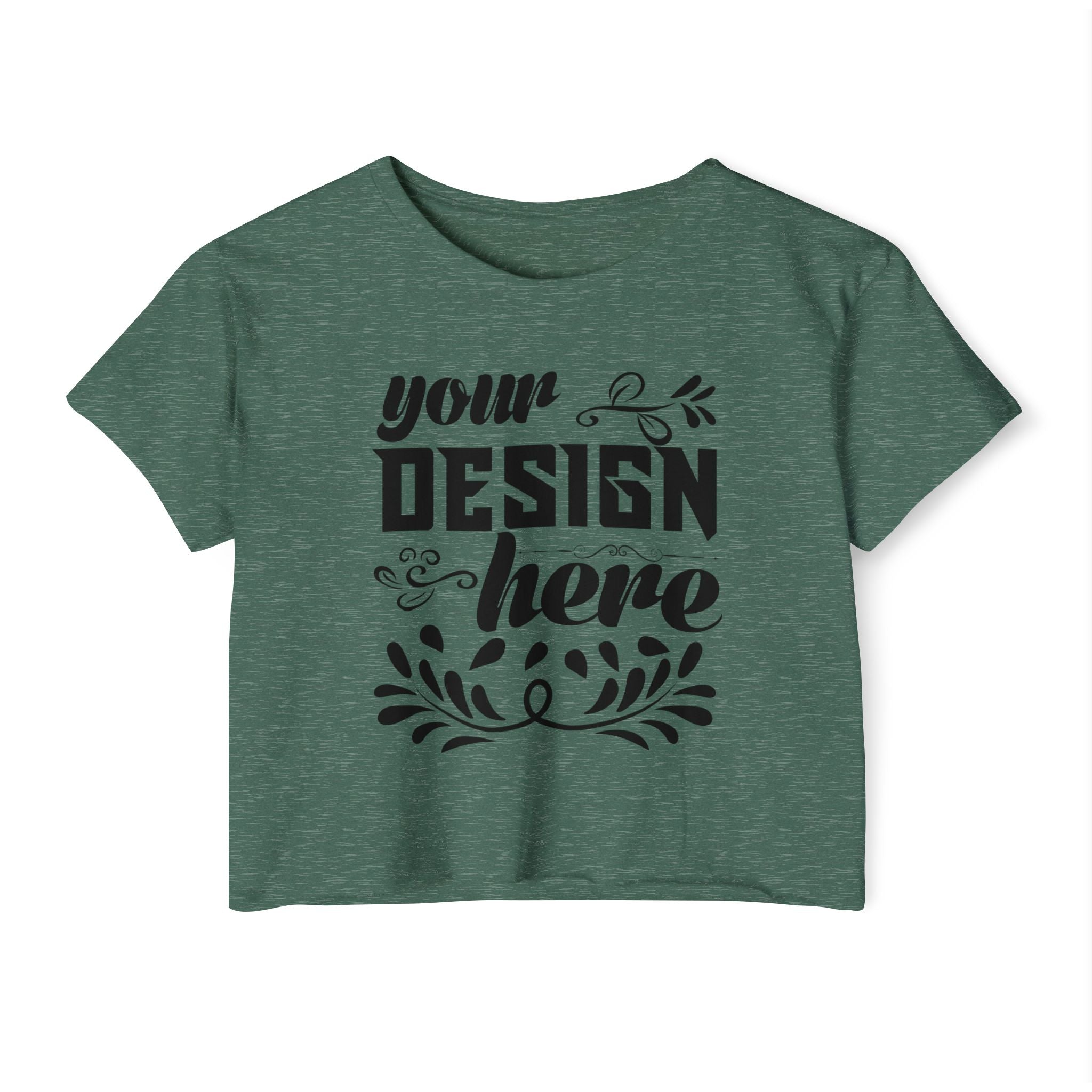 Customizable Next Level 5080 Womens Festival Crop Top