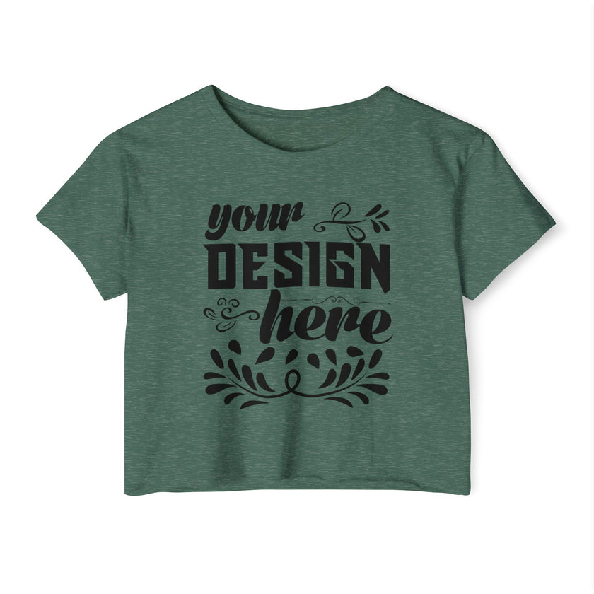 Customizable Next Level 5080 Womens Festival Crop Top