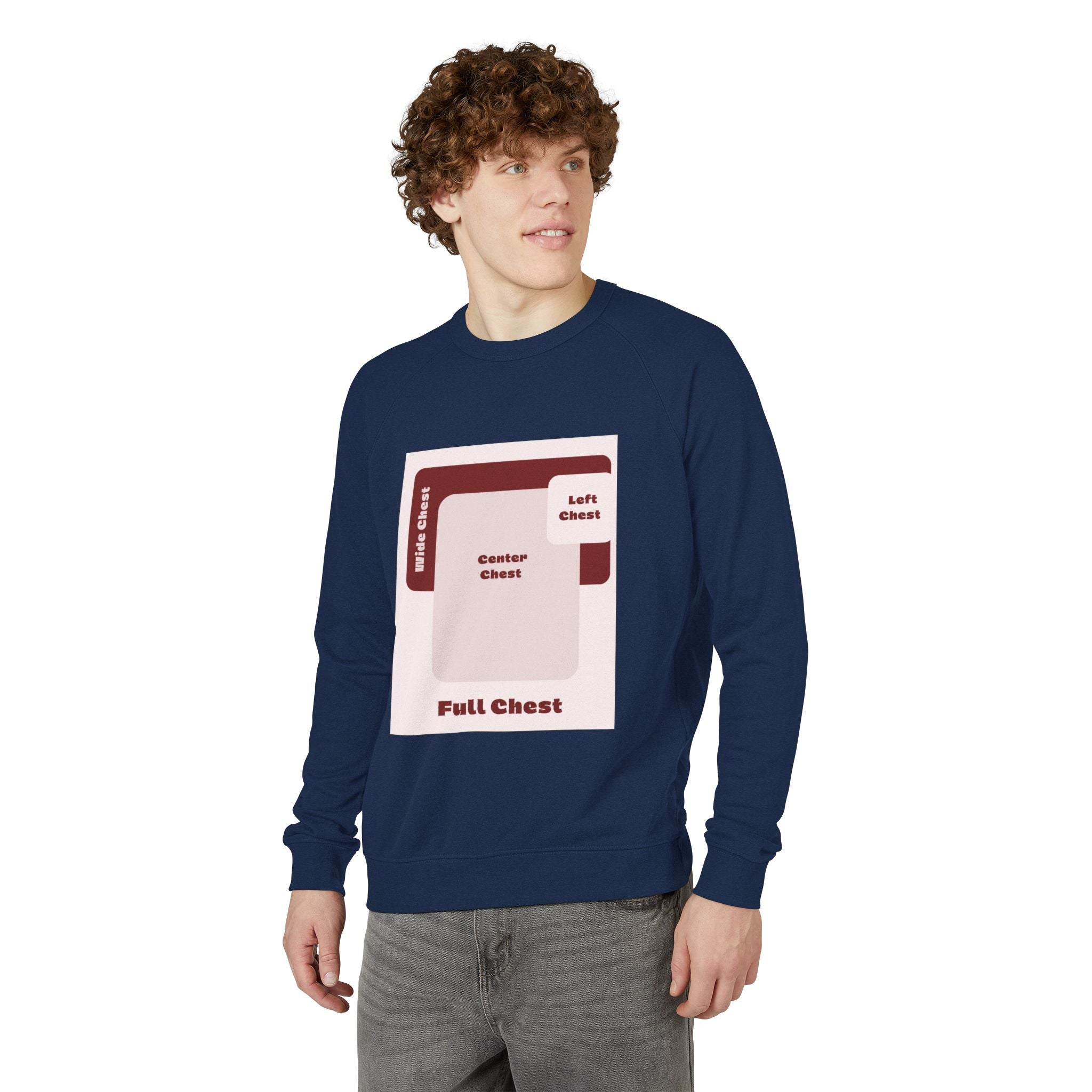 Customizable Lane Seven LS13004 Unisex French Terry Raglan Crewneck