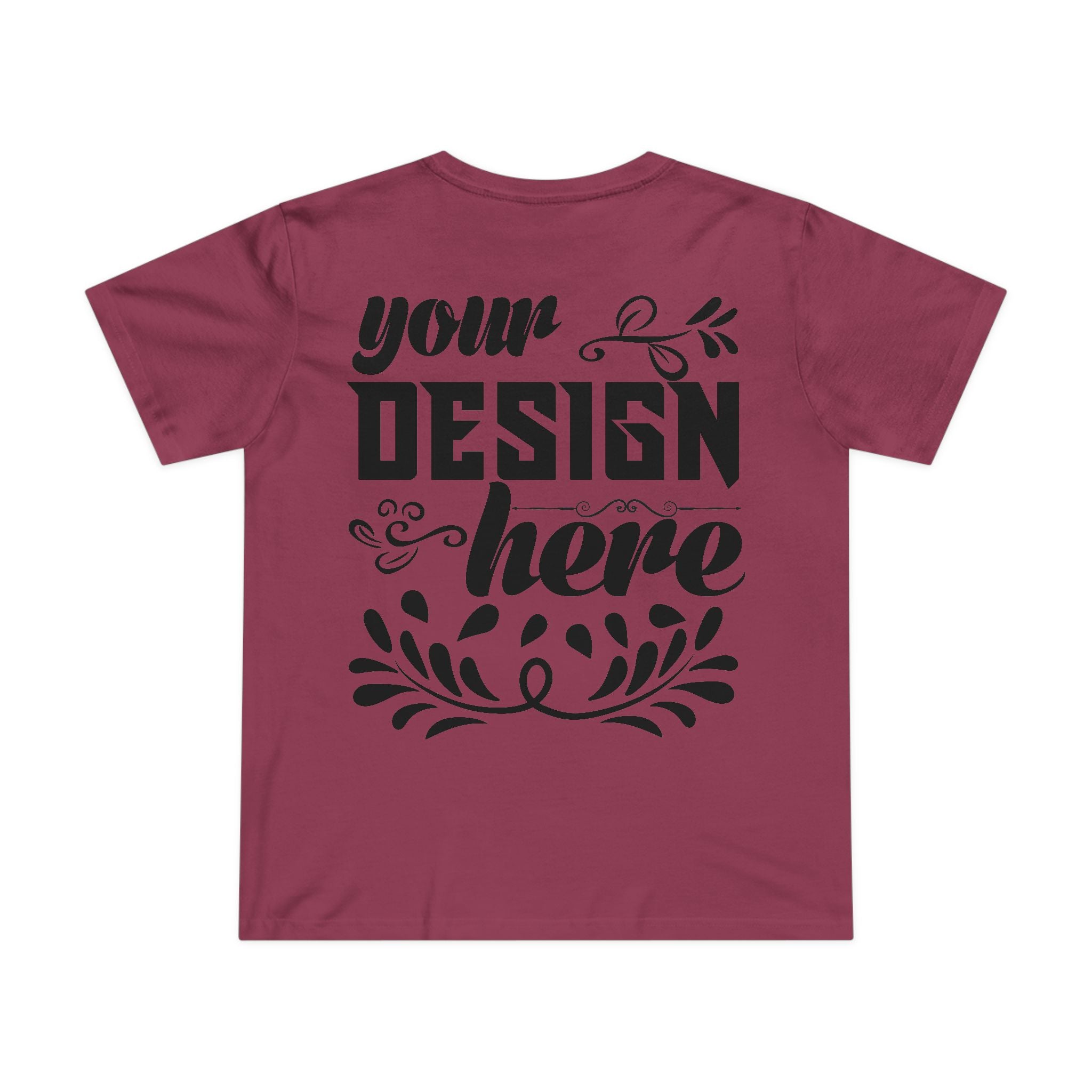 Customizable AS Colour 4001 Womens Maple Cotton T-Shirt