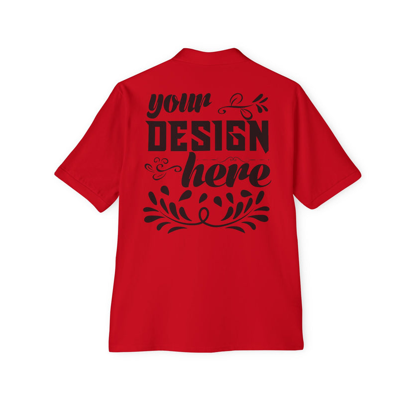 Customizable Jerzees 443M Mens Pique Polo T-Shirt Classic Fit