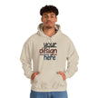 Customizable Gildan 18500 Unisex Heavy Blend Hooded Sweatshirt