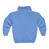 Gildan 18600 Unisex Full Zip Hoodie | Super Daddy Embroidery