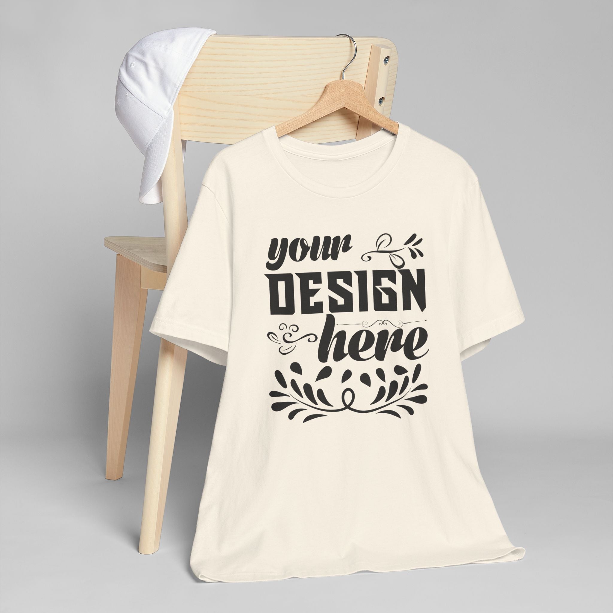 Customizable Prime Essentials Unisex Jersey T-Shirt Lightweight