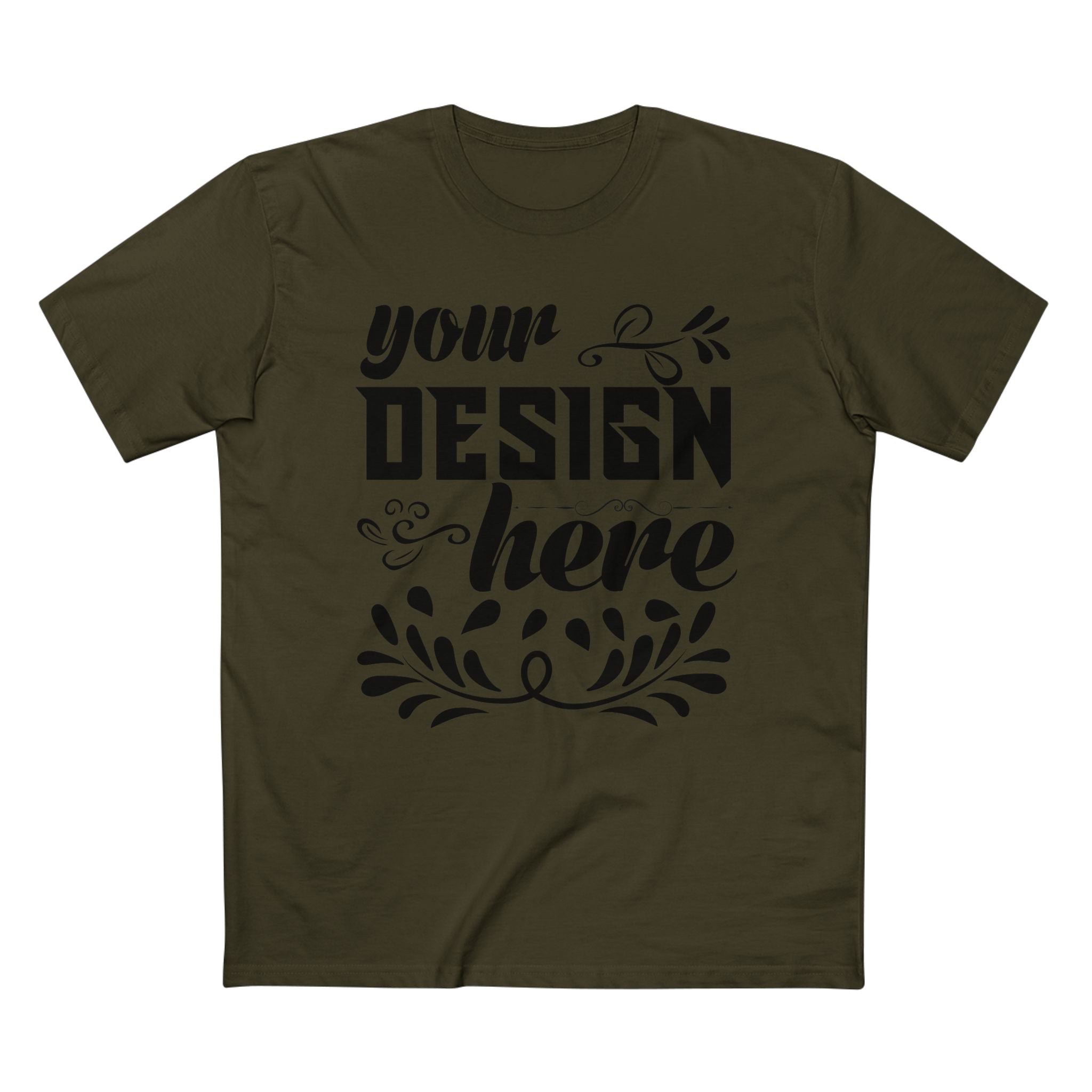 Customizable AS Colour 5001 Adult Unisex Staple Crew Neck Short Sleeve T-Shirt