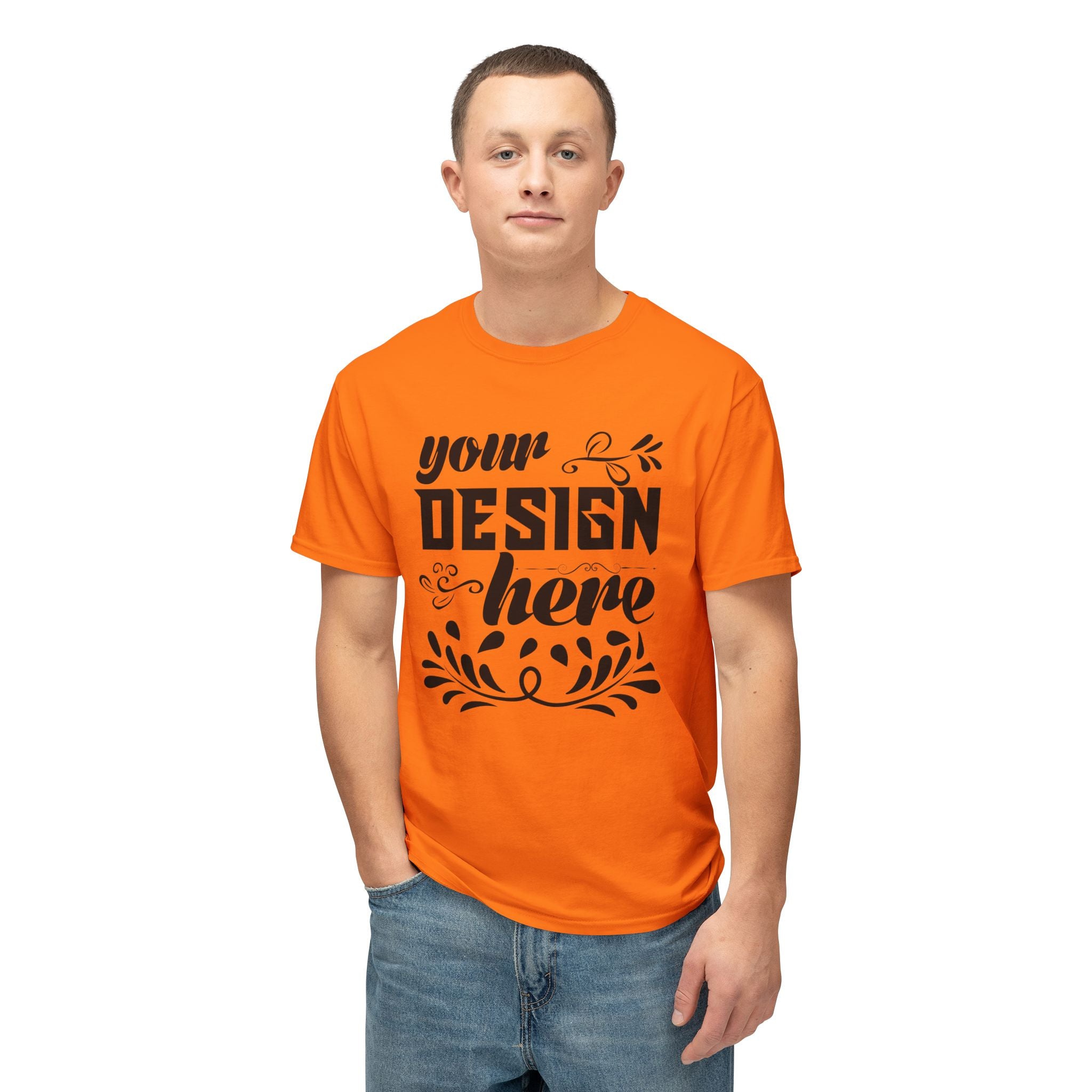 Customizable Fruit Of The Loom 3930R Unisex HD Cotton T-Shirt