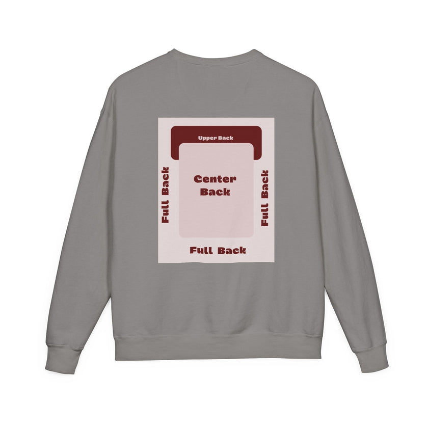 Customizable Hanes GDH400 Unisex Garment Dyed Crewneck Sweatshirt