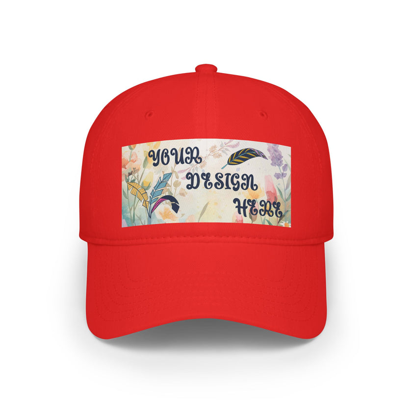 Customizable OTTO 18-253 Low Profile Cotton Baseball Cap