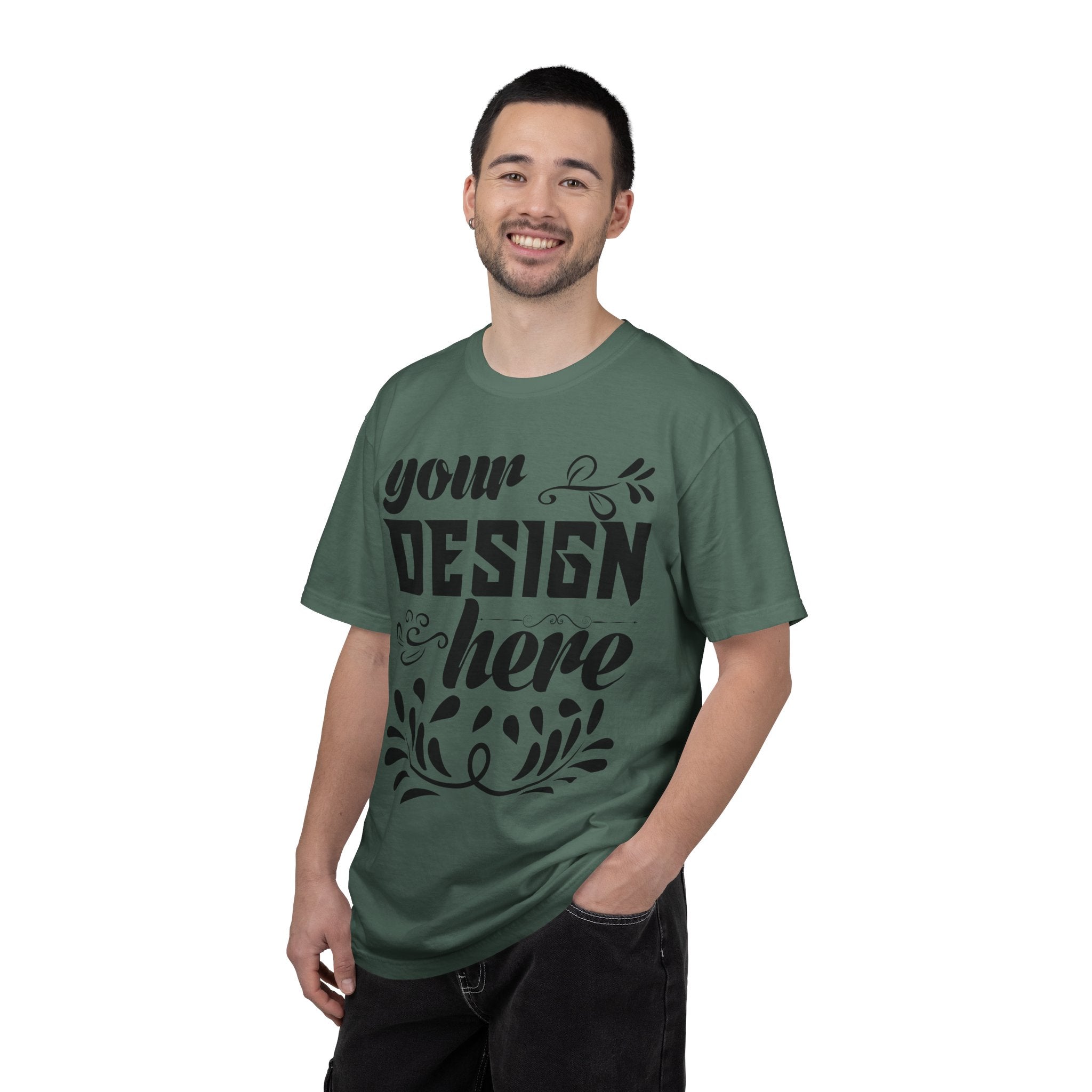 Customizable Comfort Colors 1717 Unisex Garment-Dyed T-Shirt
