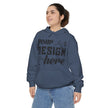 Customizable Comfort Colors 1567 Unisex Garment Dyed Fleece Hoodie