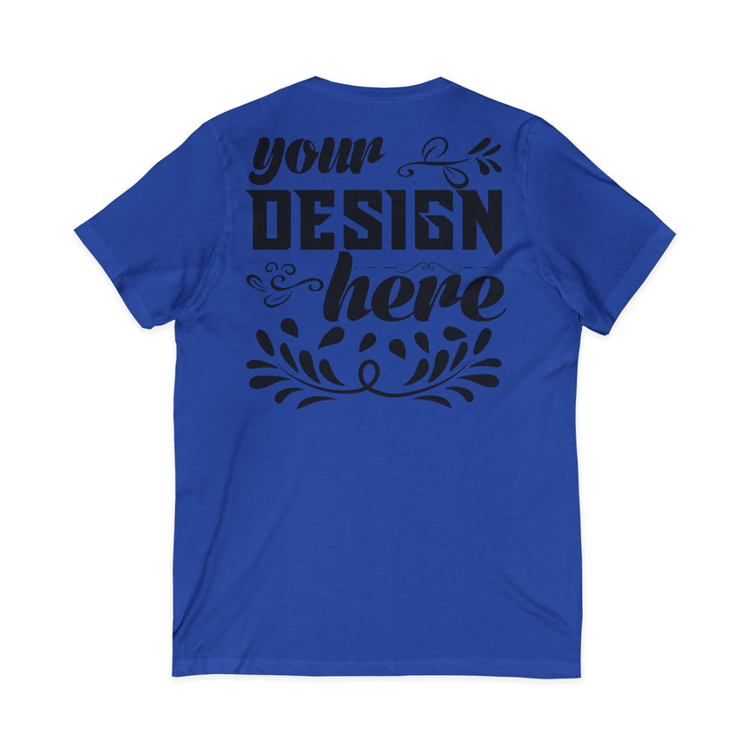 Customizable Bella+Canvas 3005 Unisex Jersey V-Neck Short Sleeve Tee