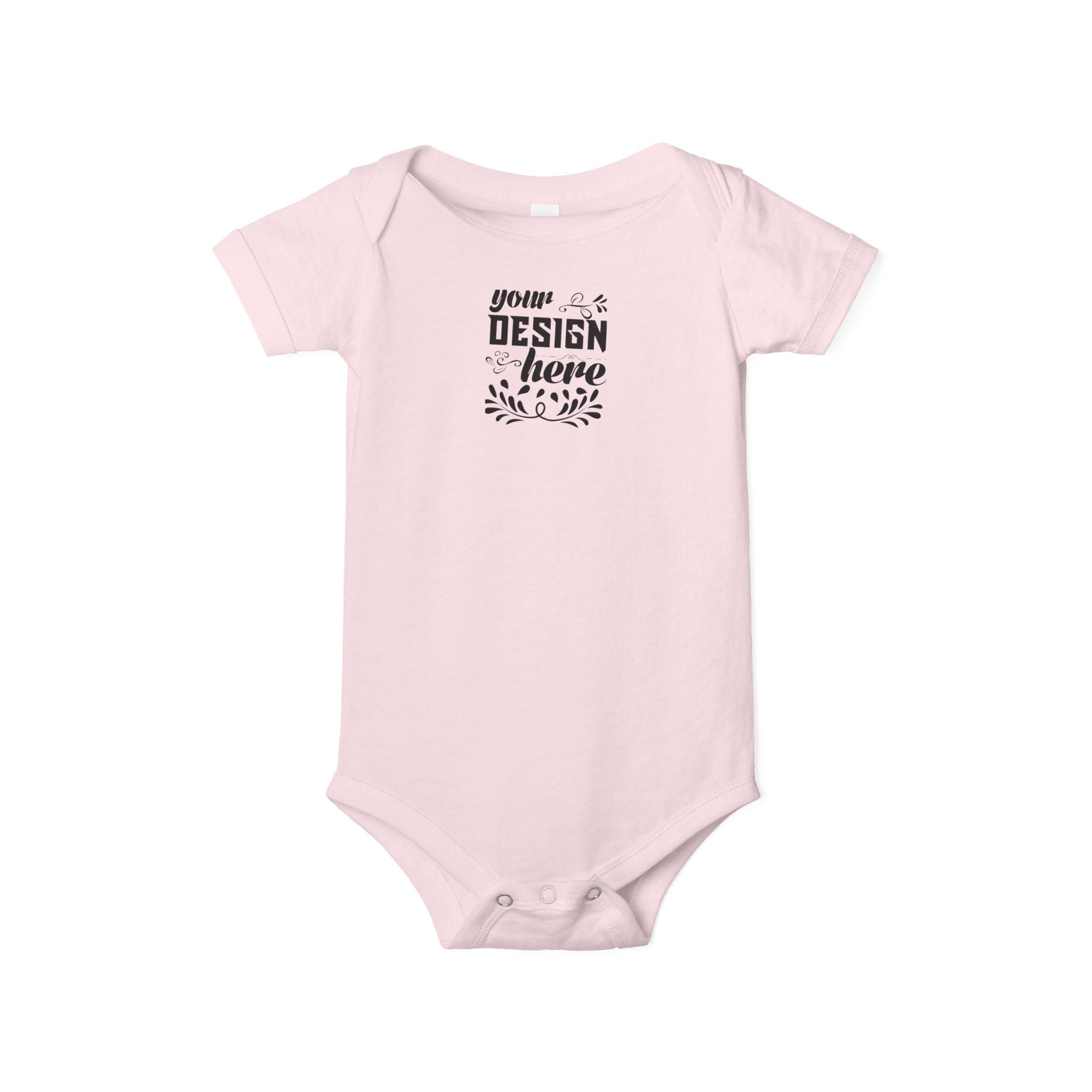 Customizable Bella+Canvas 100B Infant Jersey One Piece Bodysuit