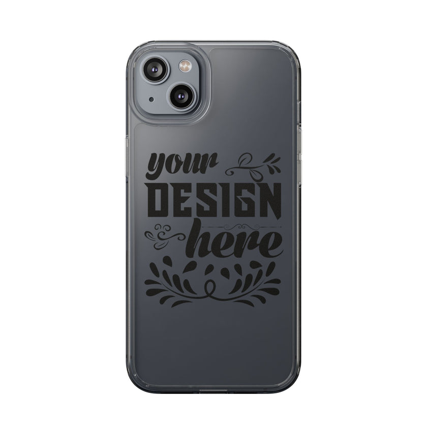 Customizable Clear Phone Case Slim Lightweight Scratch Resistant Protection