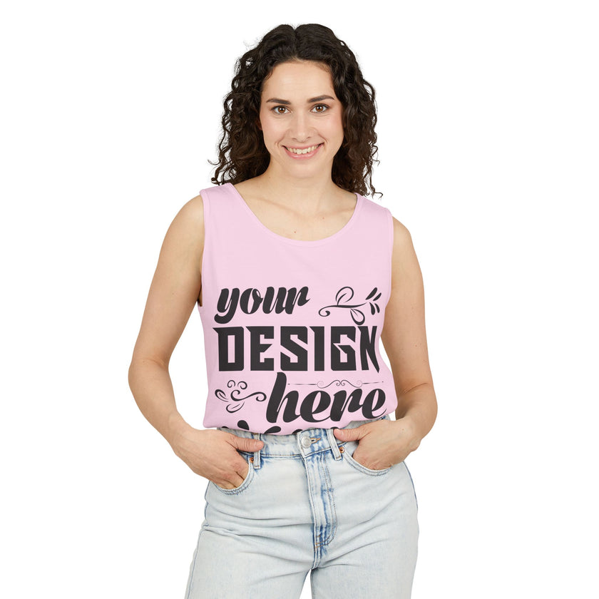 Customizable  Comfort Colors 9360  Unisex Garment Dyed Tank Top